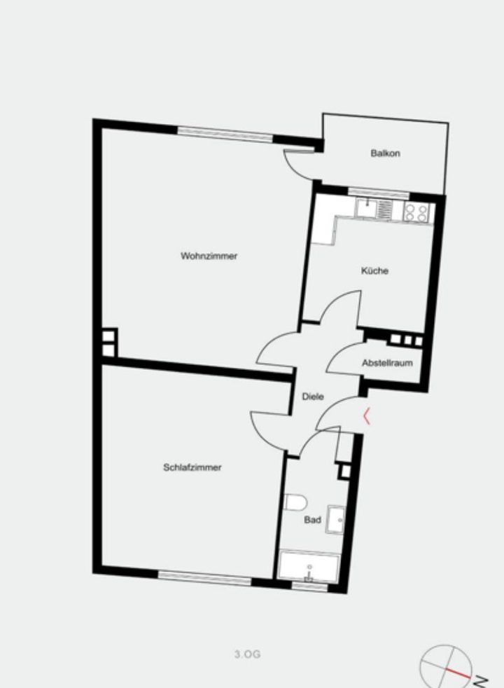 Frei & bezugsfertig - Charmante 2-Zimmer-Wohnung mit Balkon in Berlin-Spandau, Foto 12