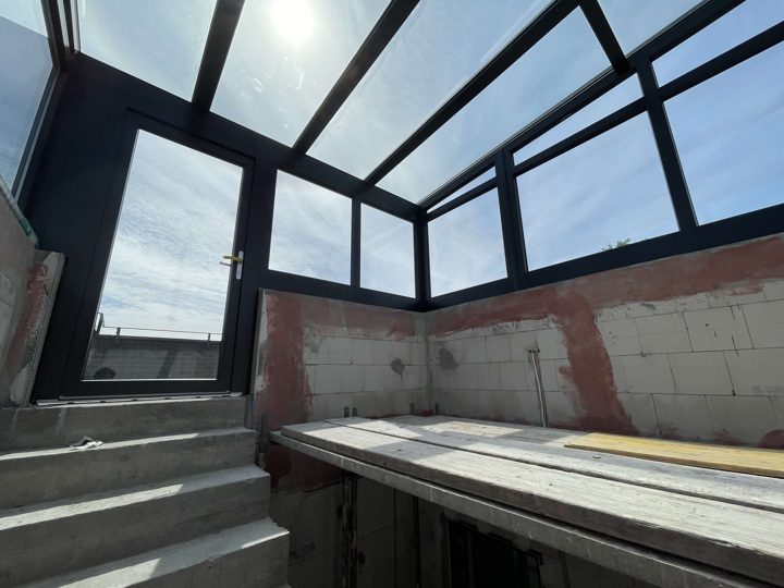 Aufgang zur Dachterrasse
