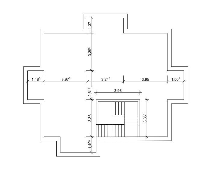 Dachterasse - Grundriss